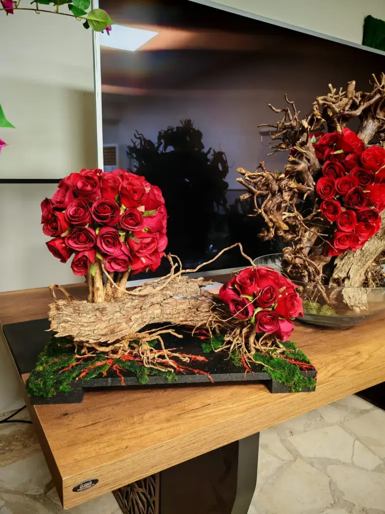 Luxury Artificial Rose Arrangement Inspired by Nature